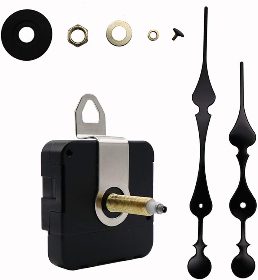 Precise Plus Wall Clock Timer Kit - Long Shaft Silent Movement 4999