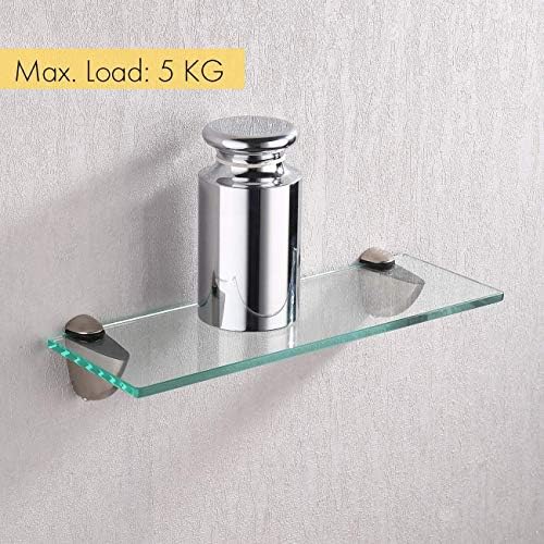 Sturdy Tempered Glass Organizer Shelf