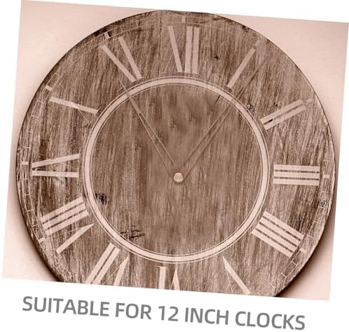 12-Inch Walnut Clock Hands Set for Repair