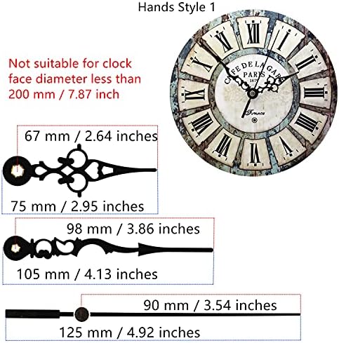 Craft Clock ReplacementShaft Durable and Easy to Install