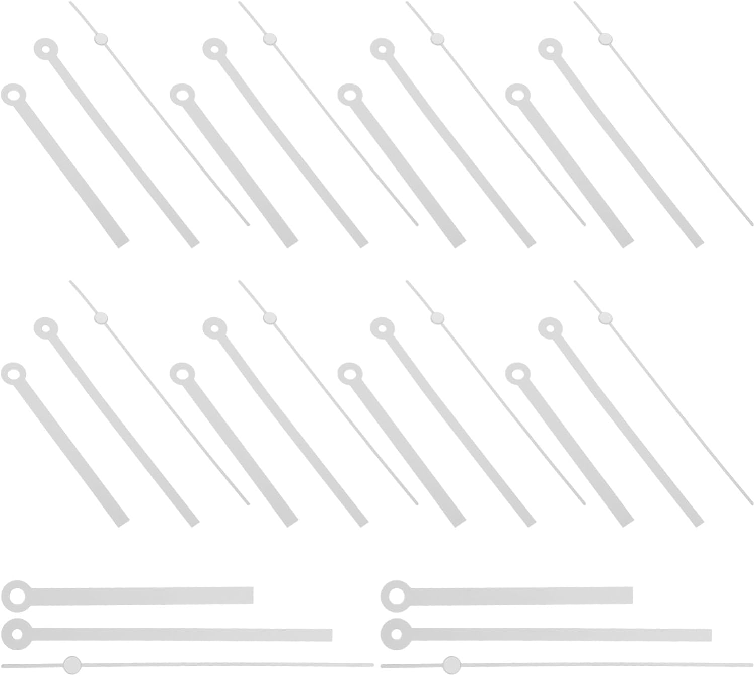 Angoily 10 Sets DIY Wall Clock Hands Replacement 1