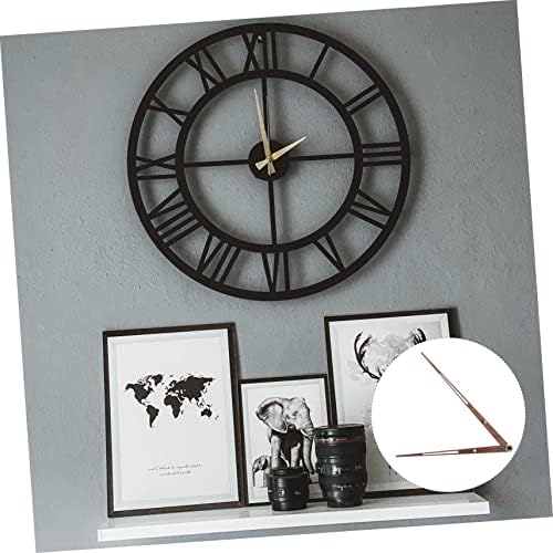 Wooden Wall Clock Pointer Set 12-Tip Vase Modern DIY Clock Replacement