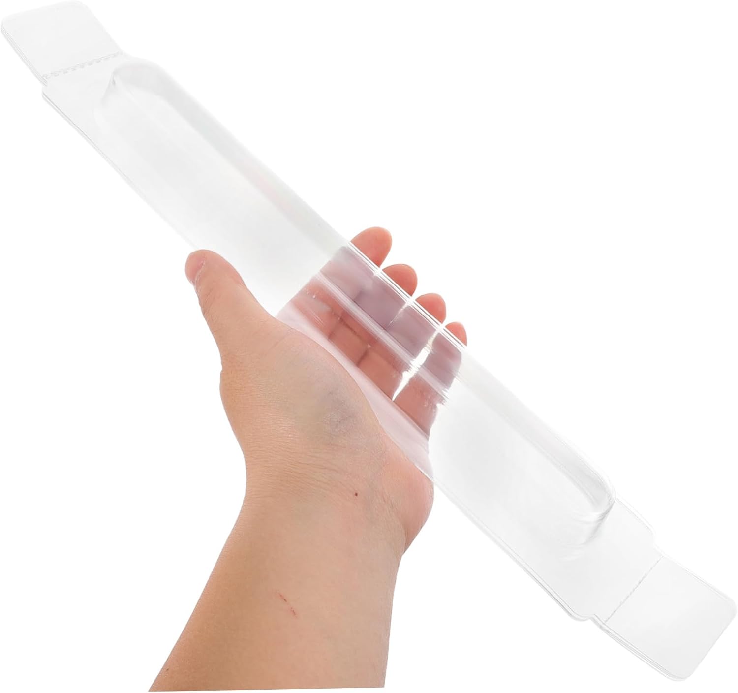 12-Piece PVC Protective Box for Wall Clock Hands Anti Squeeze Cover