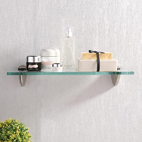 Sturdy Tempered Glass Organizer Shelf