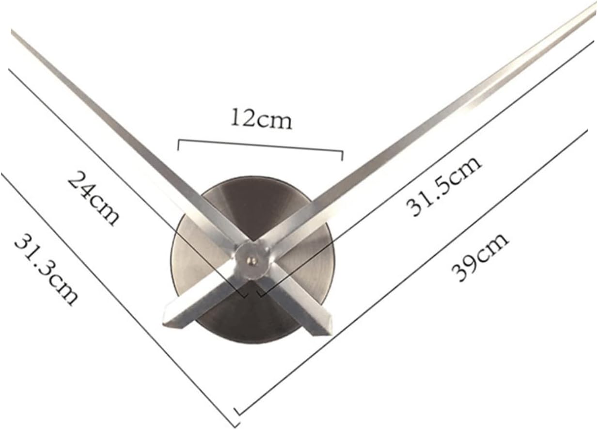 Cross Clock Mechanism Kit for Modern Decor Wall Clocks