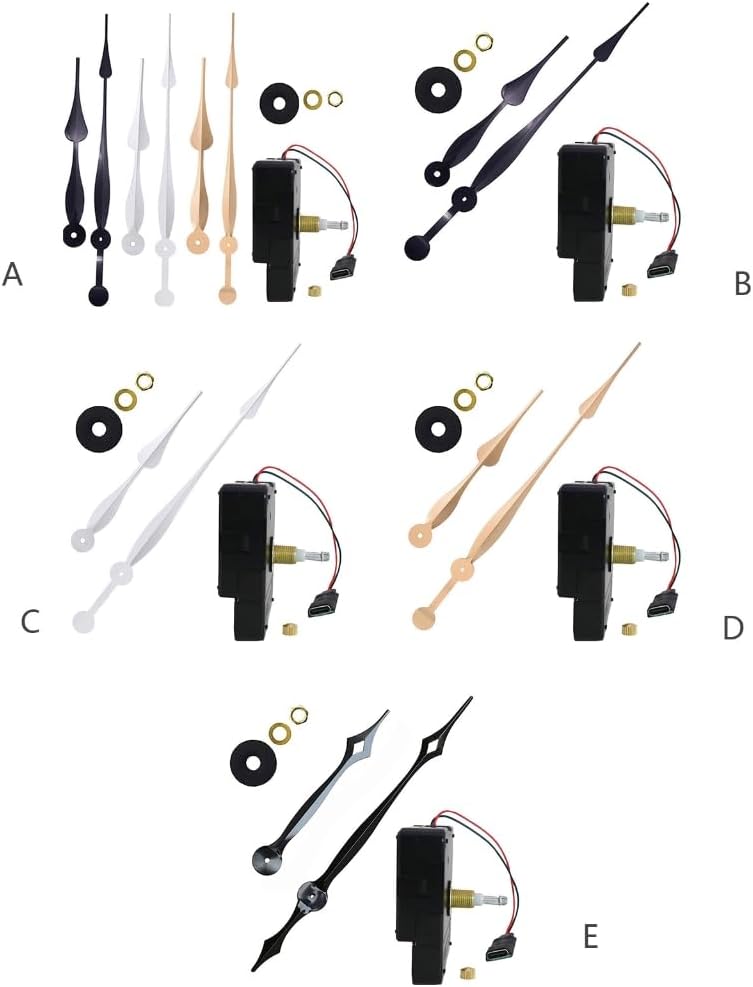 Easy to Install Wall Clock Movement Kit for DIY