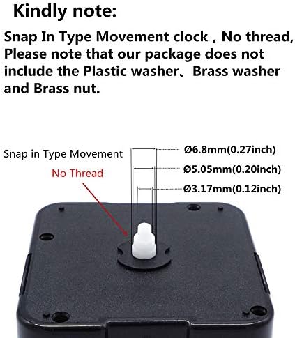 Craft Clock ReplacementShaft Durable and Easy to Install