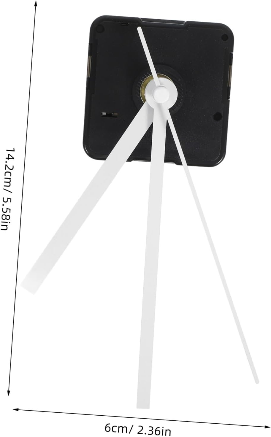 JEWEDECO Silent Clock Kit Precise Easy-to-Install Replacement Movement