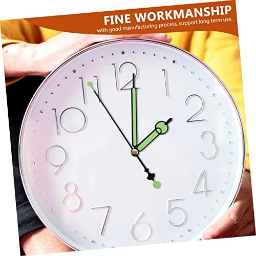 Silent Plastic Clock Movement Kit with Luminous Hands for DIY Clocks