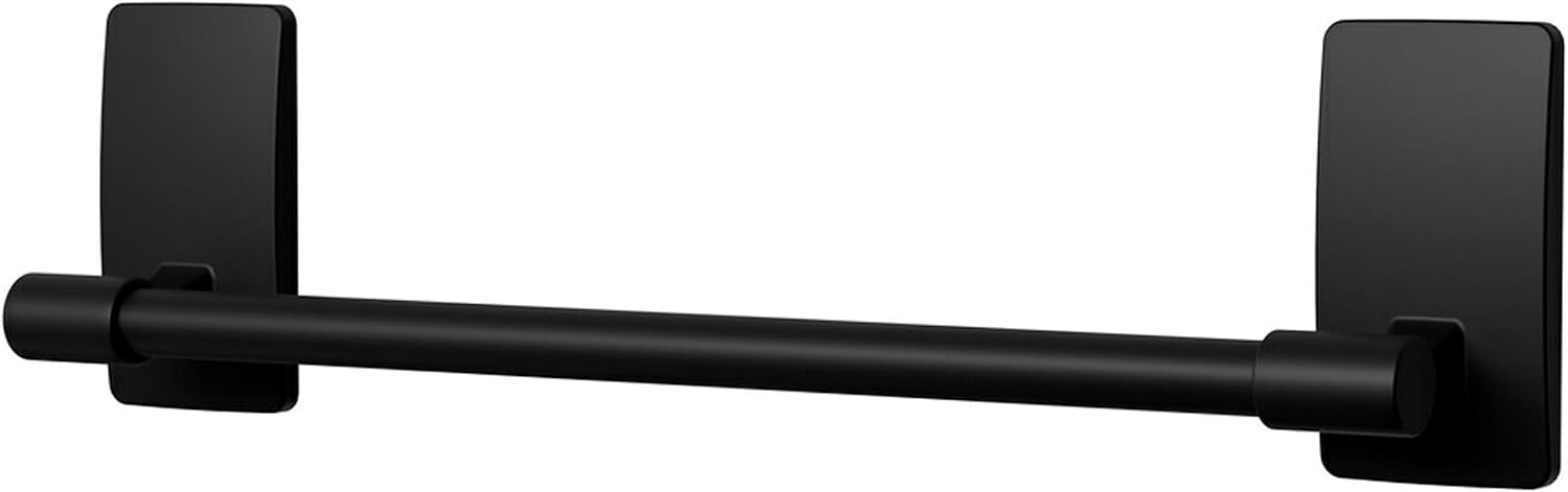 Command Hand Towel Bar Durable Bathroom Fixture 9 in Bar Length
