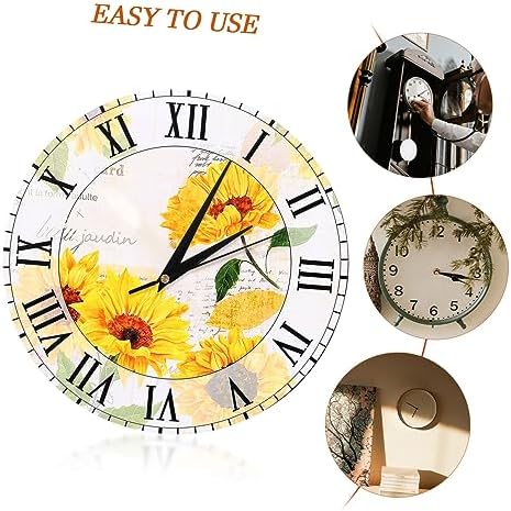 Easy DIY Wall Clock Movement Set for Repairing and Customization
