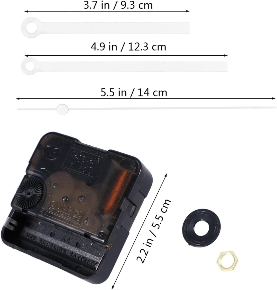 Garneck Silent Wall Clock Movement Replacement Kit