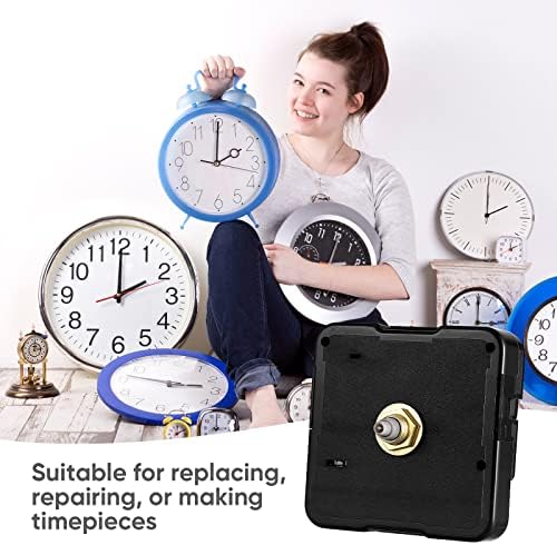 Ifundom Clock Mechanism Replacement quartz clock movement AThread length 532 inch