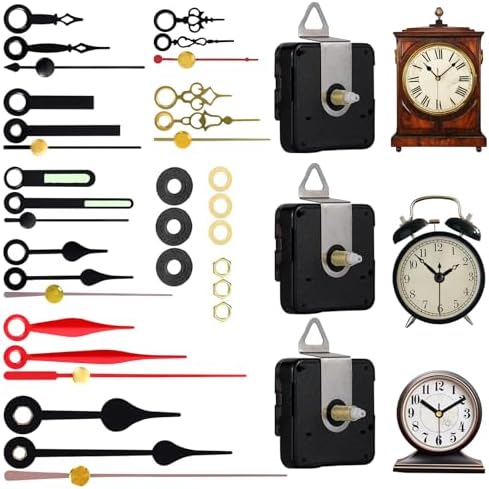 EMOOM 3-Piece Silent Clock Mechanism Kit
