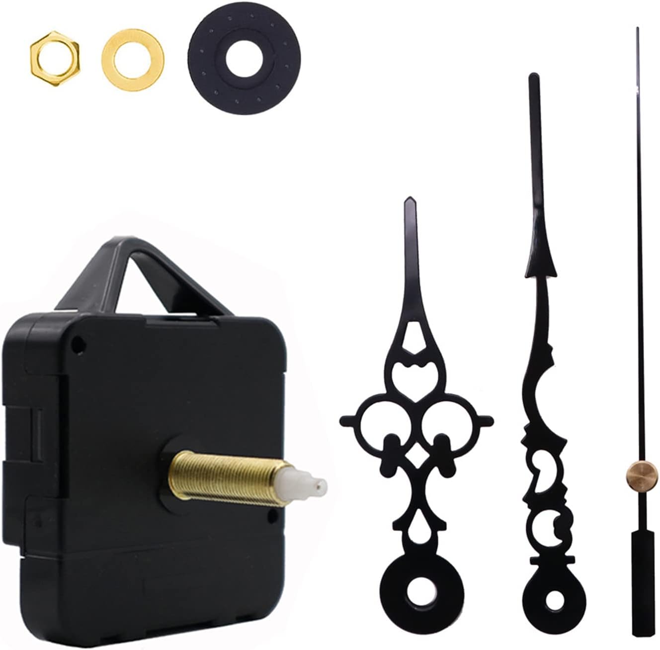 YUAHA Wall Clock Movement Mechanism Set 100 Piece