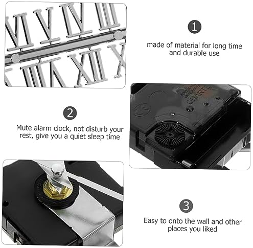 Perfect Roman Numeral Clock Parts Kit for DIY Clocks