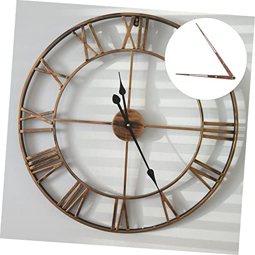 Large Wooden Clock Pointer Black Walnut Decor for DIY