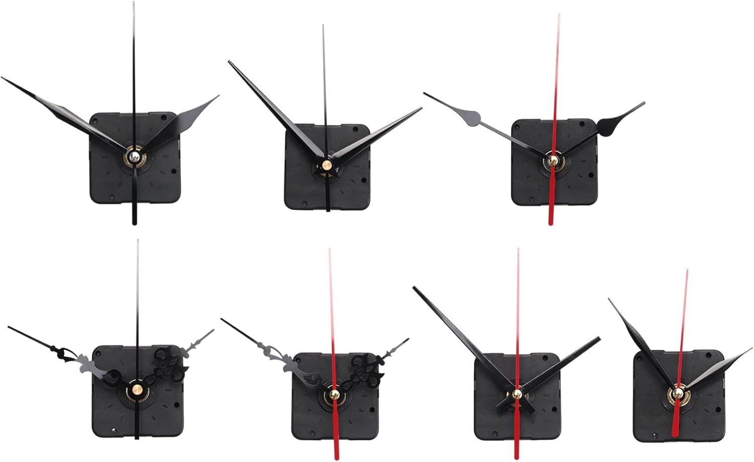 7-Piece Short Shaft Clock Movement for Wall Clocks