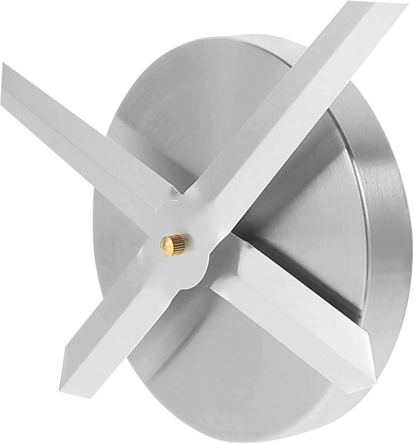 STOBAZA DIY Battery Operated Wall Clock Movement with Silver Metal Hands