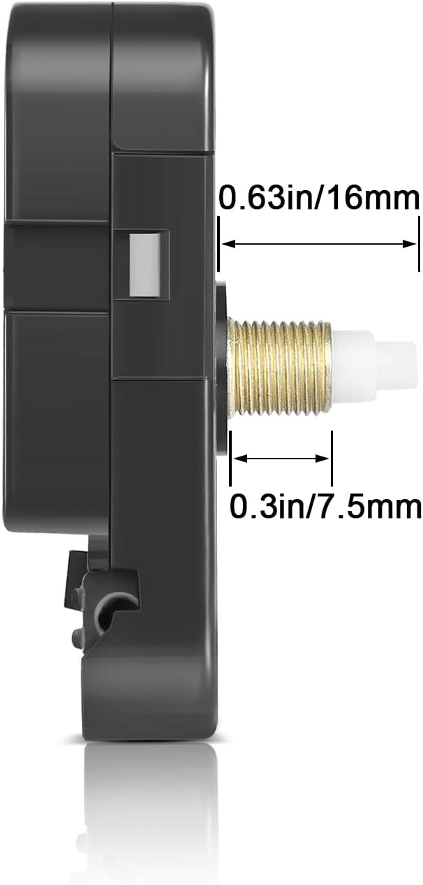 Quartz Wall Clock Movement Mechanism Replacement Battery Operated DIY Parts