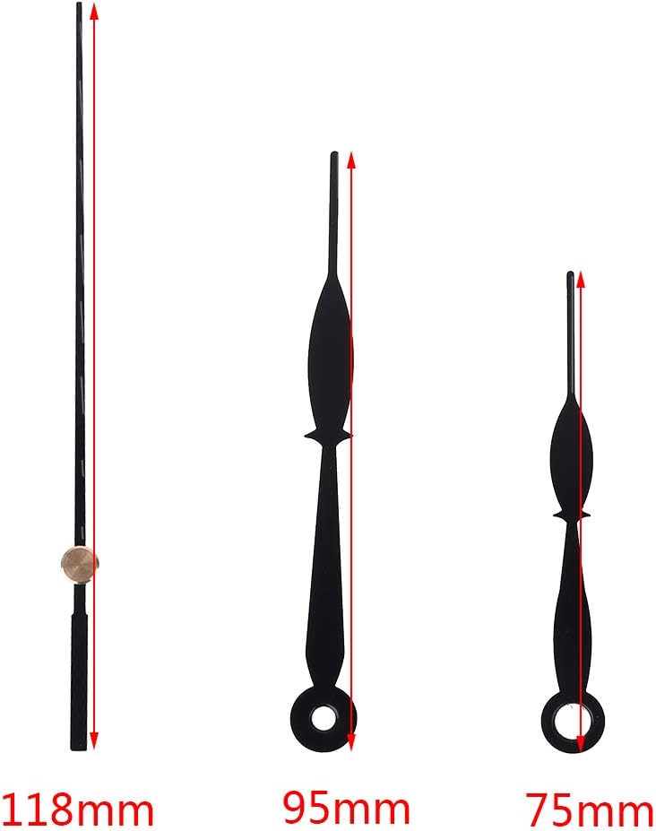 Silent Movement Replacement Motor Kit for Battery-Operated Wall Clocks