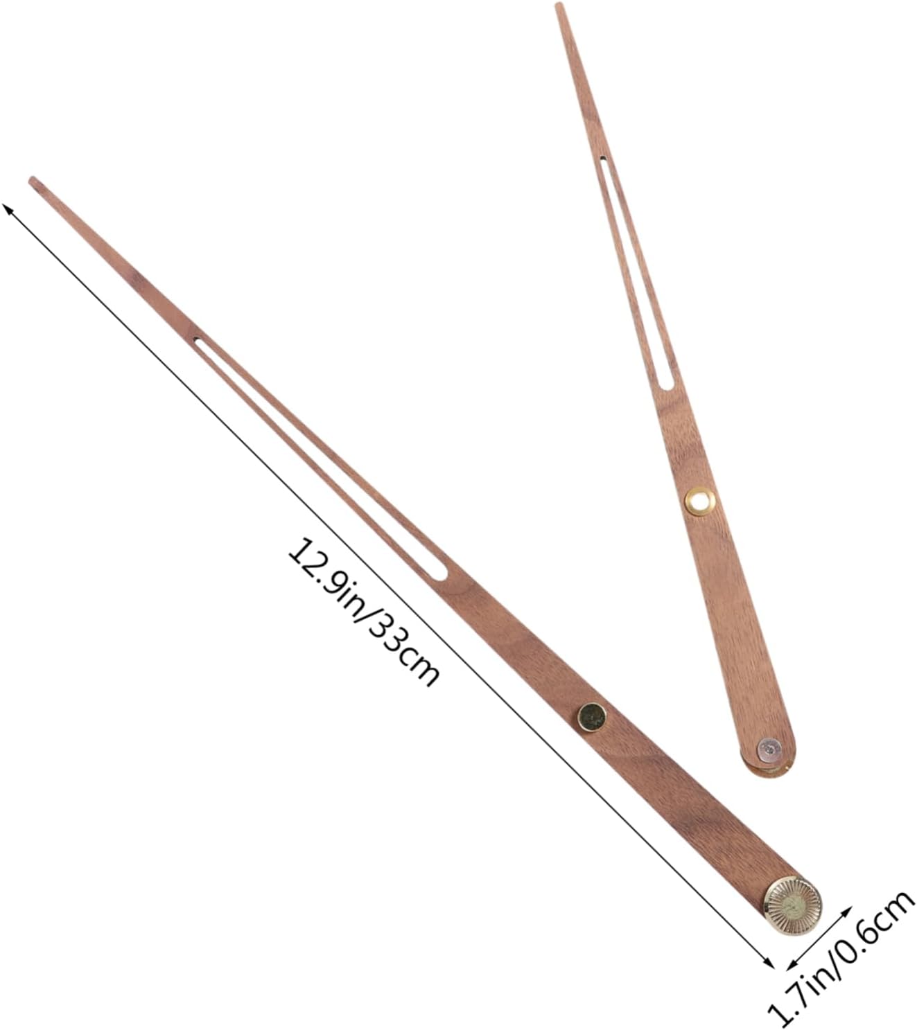Wooden Wall Clock Pointer Set 12-Tip Vase Modern DIY Clock Replacement