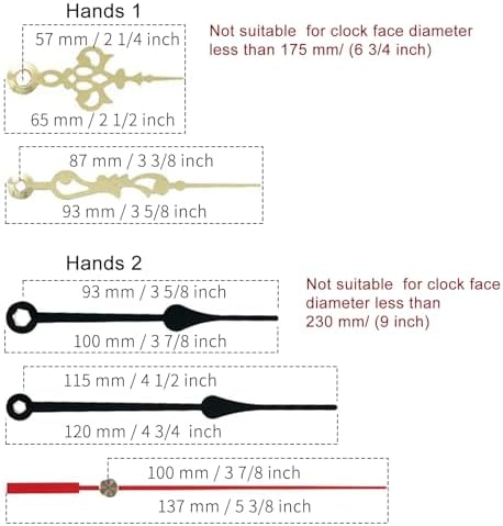 Perfect Clock Parts for DIY Repair