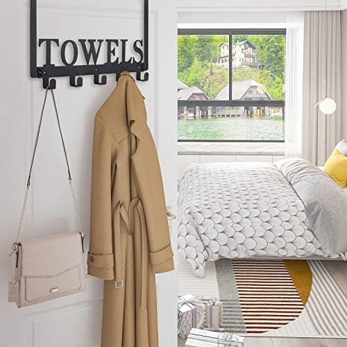Adjustable Towel Holder Door Mount