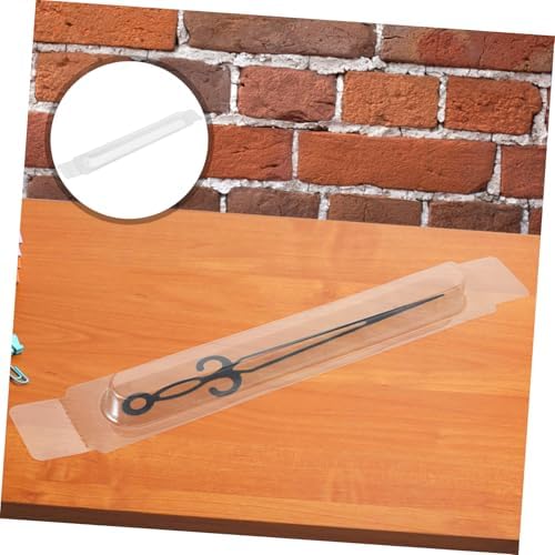 12-Piece PVC Protective Box for Wall Clock Hands Anti Squeeze Cover
