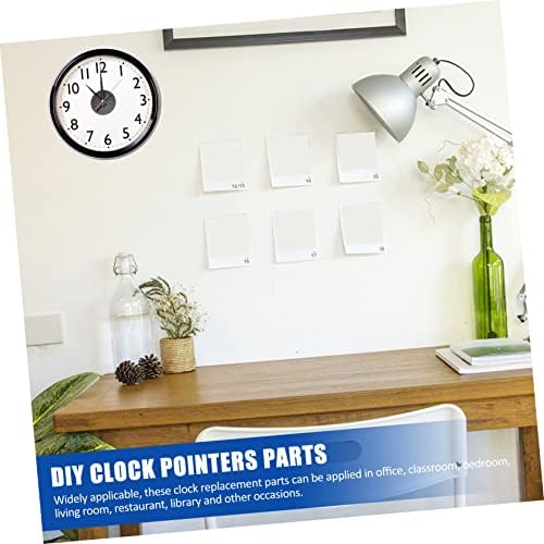 BUTIFULSIC Acrylic Aluminum Alloy Torque Clock Mechanism Set for Wall Clocks