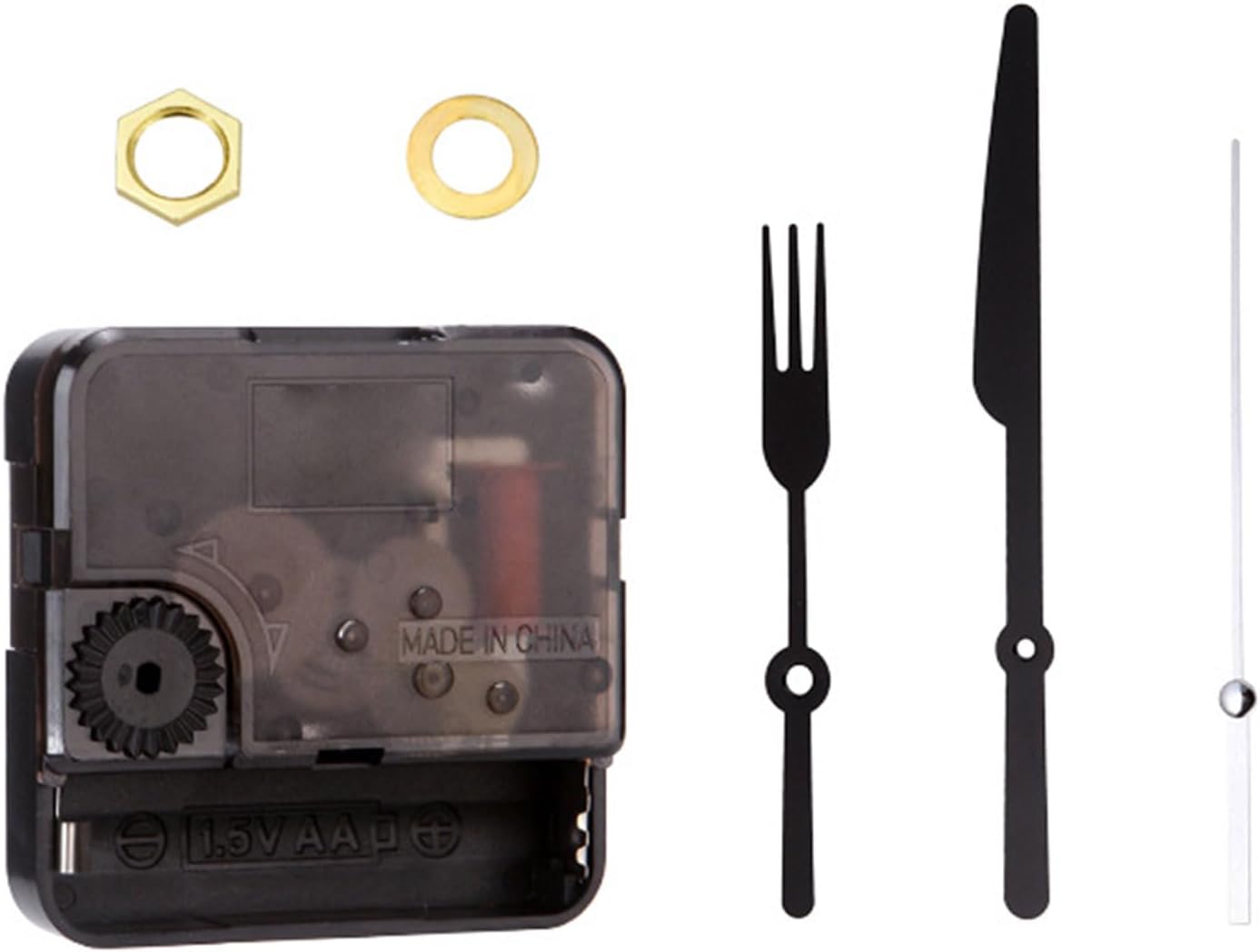 Premium Quiet Quartz Clock Mechanism Kit for Crafters and Clock Enthusiasts