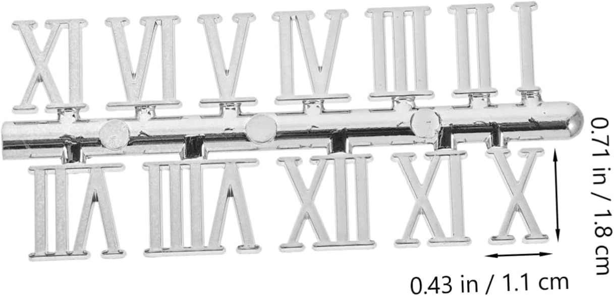 Creative Wall Clock Roman Numbers
