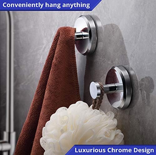 Suction Cup Hooks for Bathroom Use