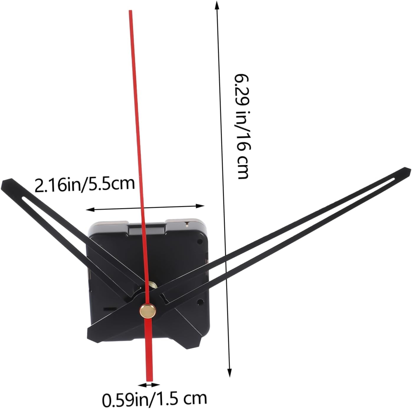 Precise Clock Movement Kit for Muted Wall Clocks