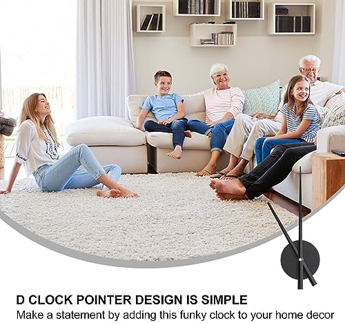 EPIPHQNY 3D Wall Clock Art Decor