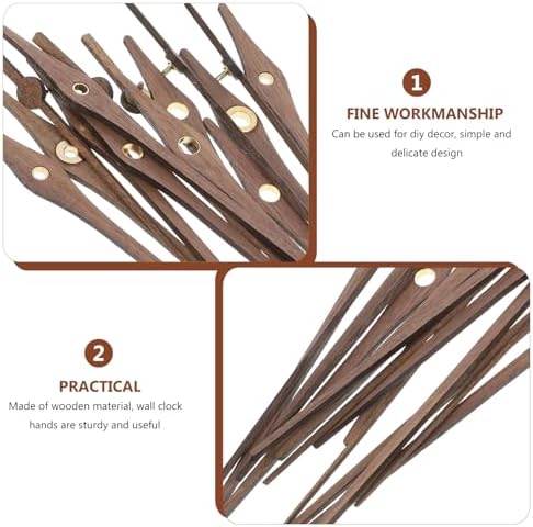 Handy DIY Black Walnut Clock Hands
