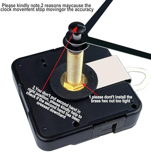 31mm Quartz Long Shaft Clock Movement Repair Kit from AirUIFU