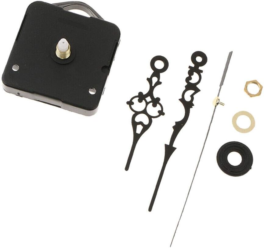 Delmitan ColorD Wall Quartz Clock Mechanism Replacement Set