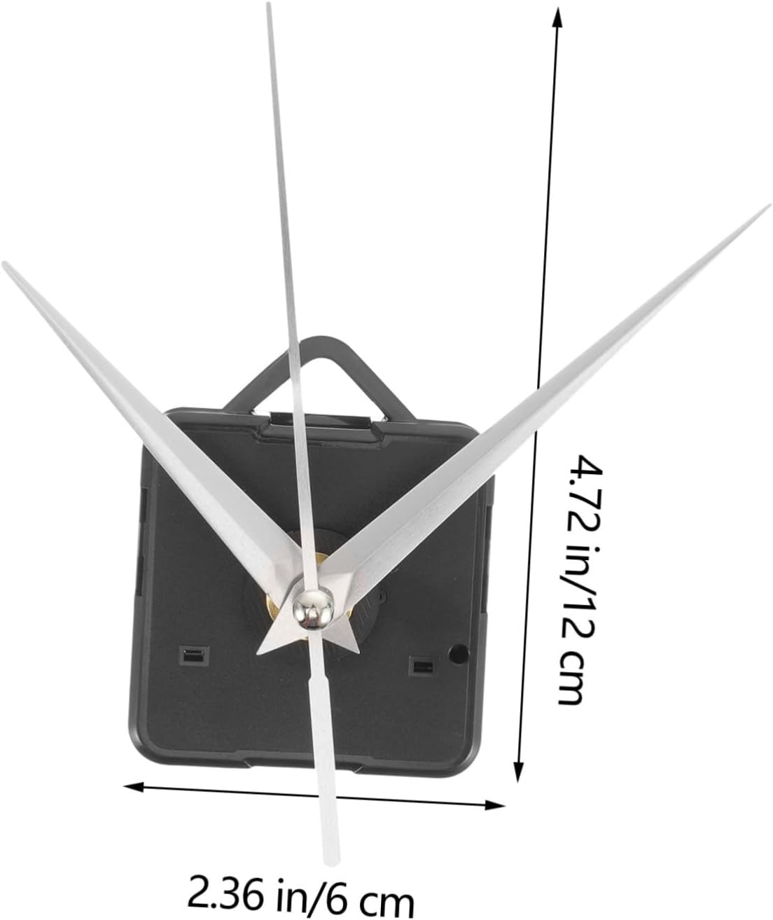 WOONEKY Simple Wall Clock Movement Set with 3-Pointer Kit