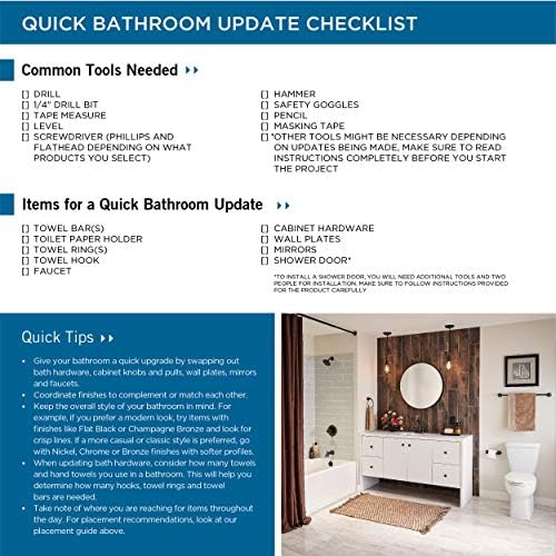 Maximized Space in Your Bathroom with the Franklin Brass Maxted Toilet Paper Holder