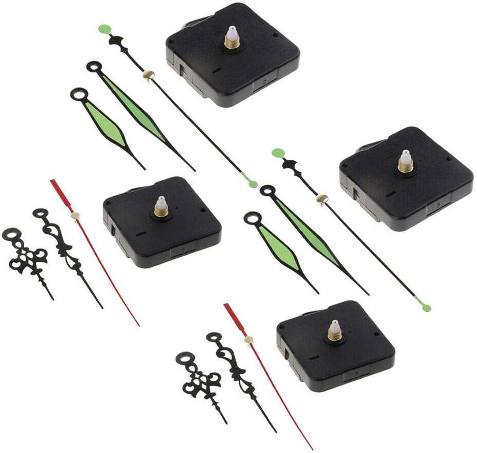 Delmitan Plastic Quartets Long-Lasting Clock Repair Parts