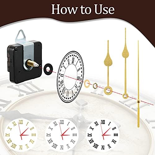 DIY Clock Kit Manual Wall Clock Repair Fast-acting Replacement Parts Collection