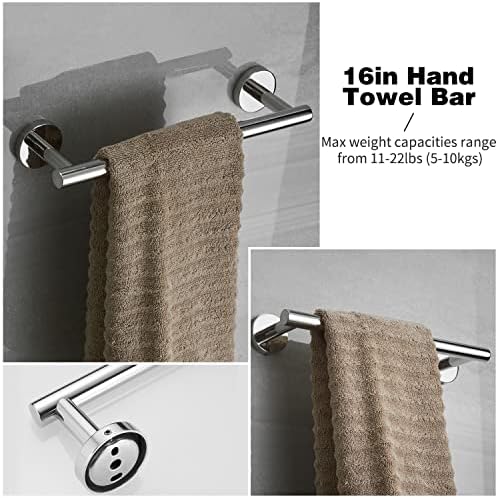 Complete 10-Piece Bathroom Hardware Set Modern Brushed Nickel Design
