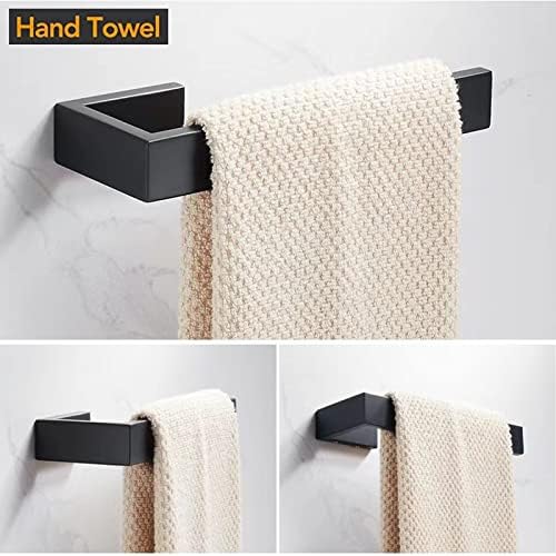 Double-Piece Stainless Steel Hand Towel Holder Modern Design
