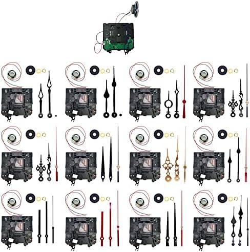 CVZQTESimple 300g Plastic Music Box Clock Movement