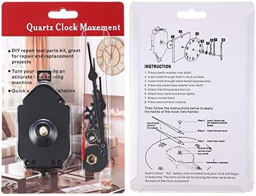 Quartz Pendulum Clock Movement Mechanism for DIY Repair