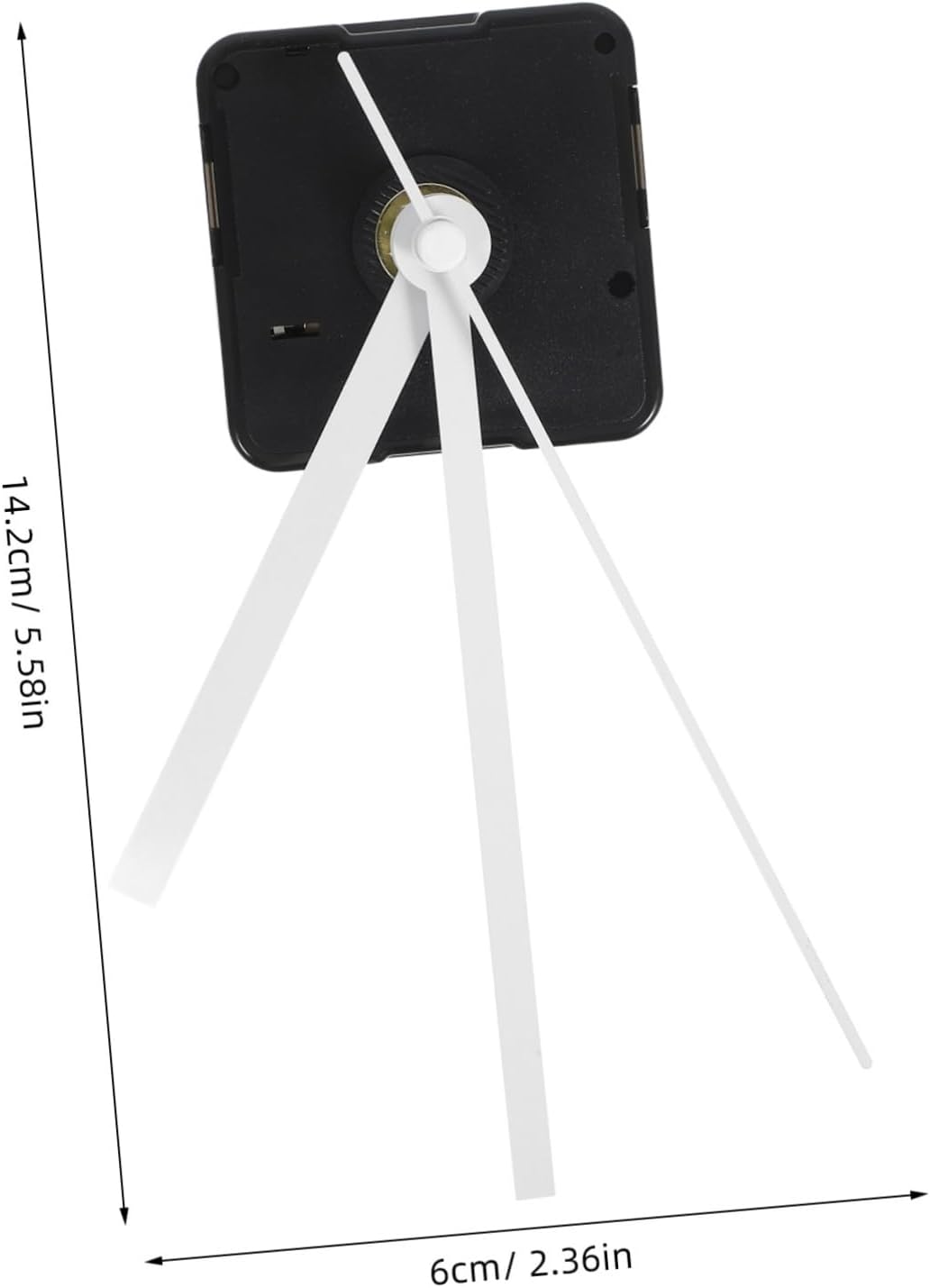 MOBUTOFU Silent Clock Kit for DIY Analog Clock Making with Precision