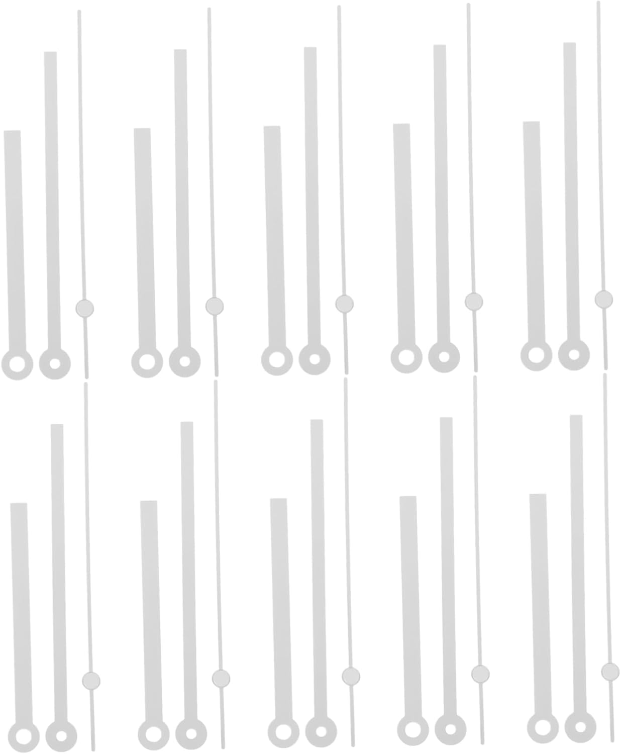 Precision-Crafted Aluminum Wall Clock Hands
