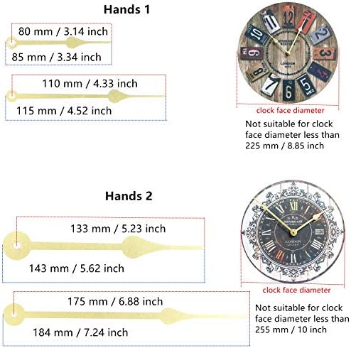 12888 Quartz Digital Wall Clock Movement Mechanism