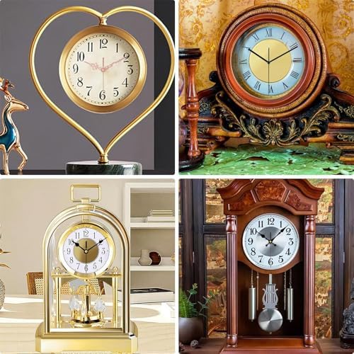 2-Pack Clock Movement Kit with 6 Pairs of Hands